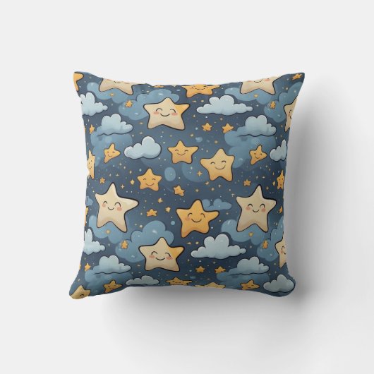 星パターン クッション (裏面)