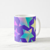 星パターン コーヒーマグカップ (正面右)