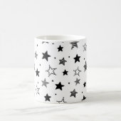星パターン コーヒーマグカップ (中央)