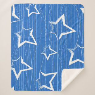 星パターン シェルパブランケット