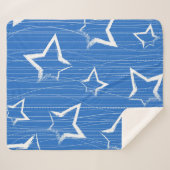 星パターン シェルパブランケット (正面(横))