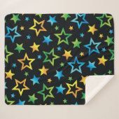星パターン シェルパブランケット (正面(横))