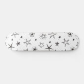 星パターン スケートボード (横)