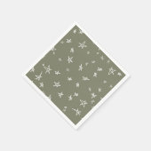 星パターン スタンダードカクテルナプキン (角)
