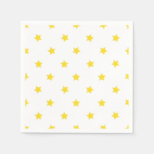 星パターン スタンダードカクテルナプキン (正面)