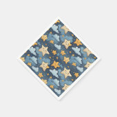 星パターン スタンダードカクテルナプキン (角)
