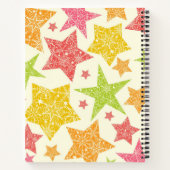 星パターン ノートブック (裏面)