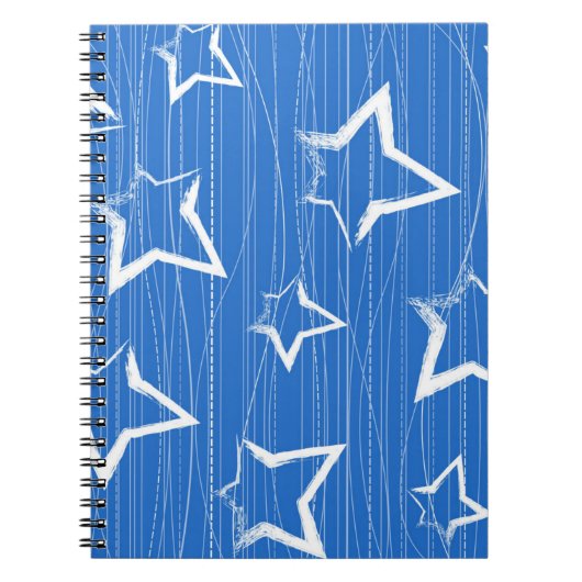 星パターン ノートブック (正面)