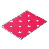 星パターン ノートブック (左側)