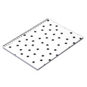 星パターン ノートブック (左側)