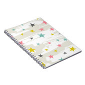 星パターン ノートブック (右側)