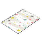 星パターン ノートブック (左側)