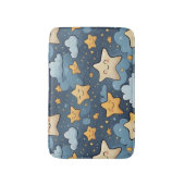 星パターン バスマット (正面縦)