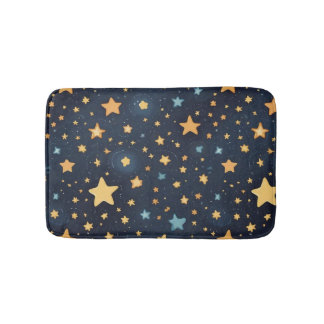 星パターン バスマット