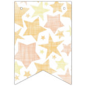 星パターン バンティングフラッグ (第1の旗)