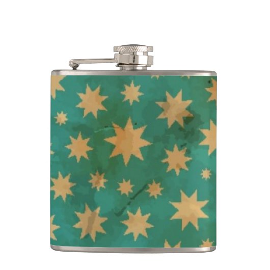 星パターン フラスク (正面)