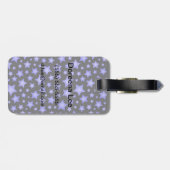 星パターン ラゲッジタグ (裏面横)