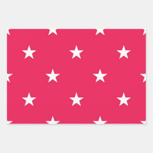 星パターン ラッピングペーパーシート