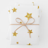 星パターン ラッピングペーパーシート (インサイチュ)