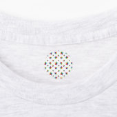 星パターン ラベル (貼付)