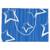 星パターン ラージペーパーバッグ (裏面)