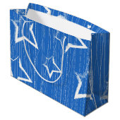 星パターン ラージペーパーバッグ (裏面アングル)