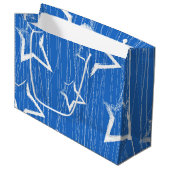 星パターン ラージペーパーバッグ (正面アングル)