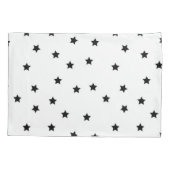 星パターン 枕カバー (裏面)