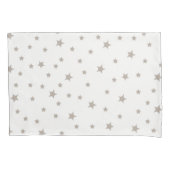 星パターン 枕カバー (正面)