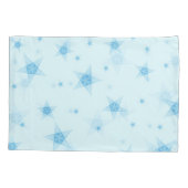 星パターン 枕カバー (裏面)