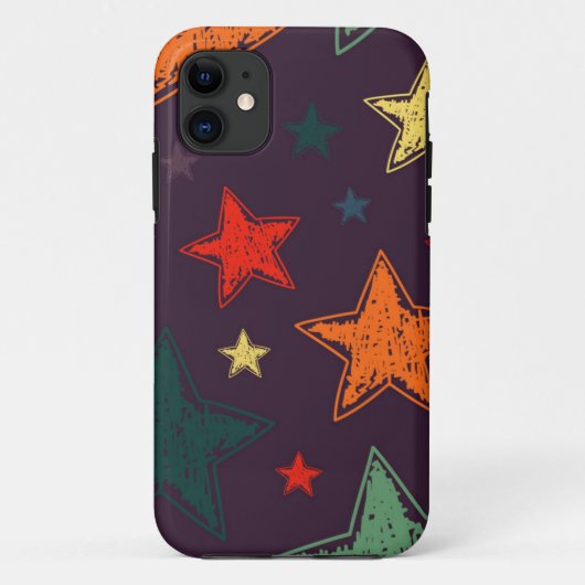 星パターン Case-Mate iPhoneケース (裏面)