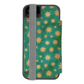 星パターン INCIPIO iPhoneウォレットケース (フォリオ裏面)