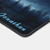 星パーソナライズされたの夜景デスクマット デスクマット (コーナー)