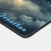 星パーソナライズされたの夜景デスクマット デスクマット (コーナー)