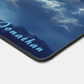 星パーソナライズされたの夜景デスクマット デスクマット (コーナー)