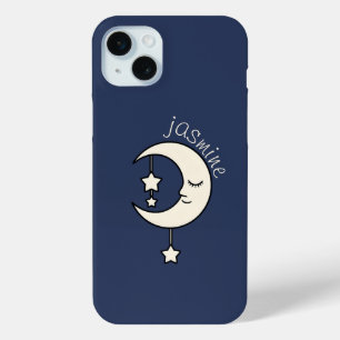 星パーソナライズされた付き三日月 iPhone 15 MINIケース