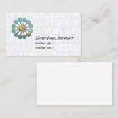 星パーソナライズされた形記号名刺 名刺 (正面/裏面)