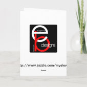 星フランスのと雪の結晶を持つJoyeux Noelカード シーズンカード (裏面)