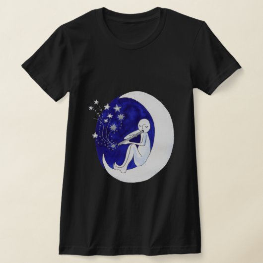 星フルート Tシャツ (レイダウン)