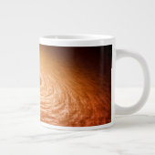 星フーオリオニスを取り巻く材料のディスク。 ジャンボコーヒーマグカップ (右)