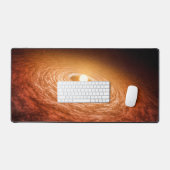 星フーオリオニスを取り巻く材料のディスク。 デスクマット (キーボード&マウス)