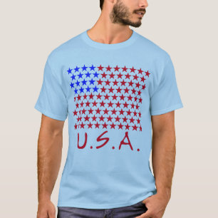 星プロダクトの米国旗 Tシャツ
