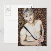 星ポップ・アートの ポストカード (正面/裏面)