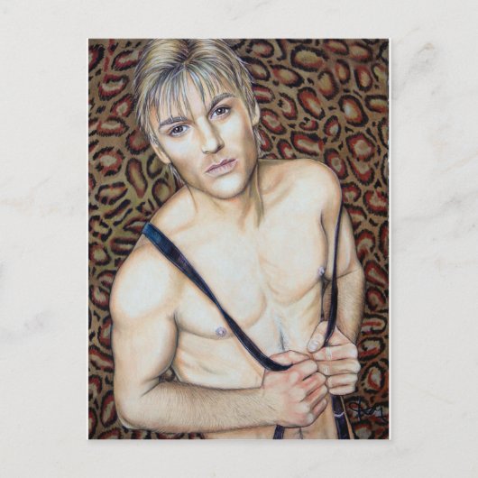 星ポップ・アートの ポストカード (正面)