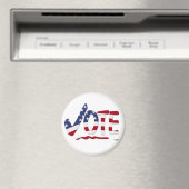 星マーク VOTE アメリカ国旗付き マグネット (インサイチュ (食洗機))