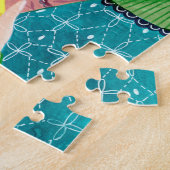 星モダンと贈り物を持つ3人の賢者の王 ジグソーパズル (側面)