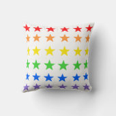 星モダンカラフル模様 クッション (裏面)