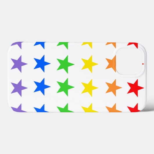 星モダンカラフル模様 Case-Mate iPhoneケース (裏面 (横))