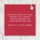 星モダン中世紀のモダンレトロ フェイバータグ (裏面)