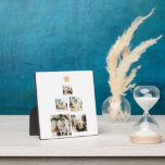 星モダン付き家族クリスマスツリー写真 フォトプラーク<br><div class="desc">星モダン付き家族クリスマスツリー写真</div>